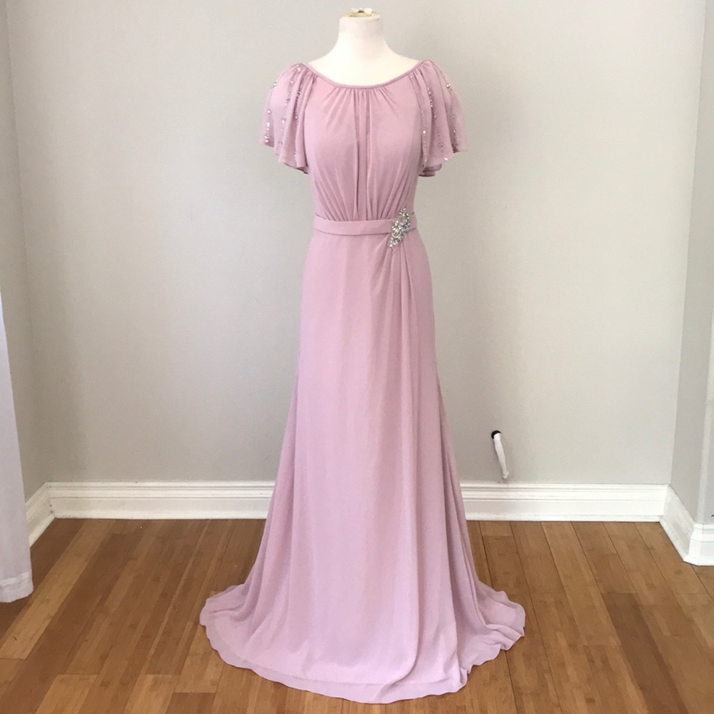 Val Stefani Dusty Pink Gown